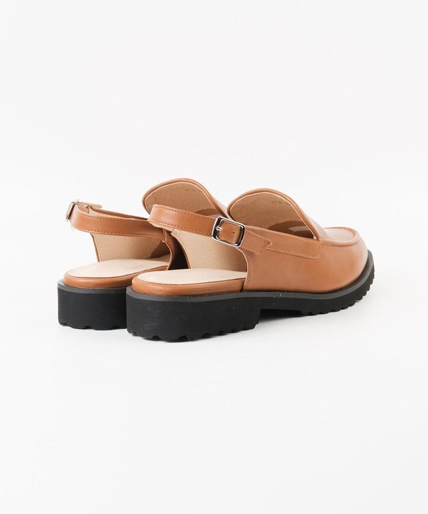 BONTRE 【MIONOTIS/ミオノティス】スリングバックローファー/773B ブラウン