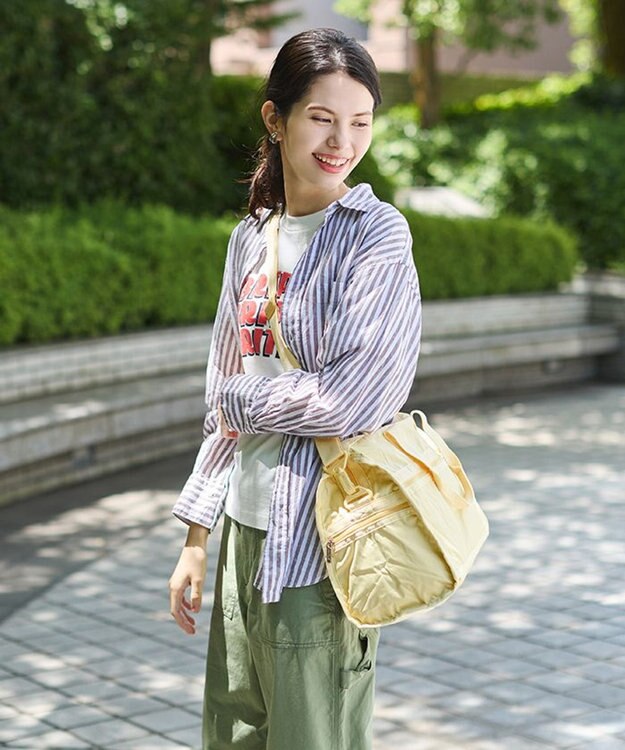 DELUXE MED WEEKENDER/レモンメレンゲ / LeSportsac | ファッション