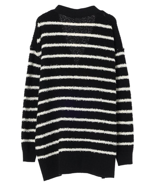 AMERICAN HOLIC モノトーンＶネックニットカーディガン Border