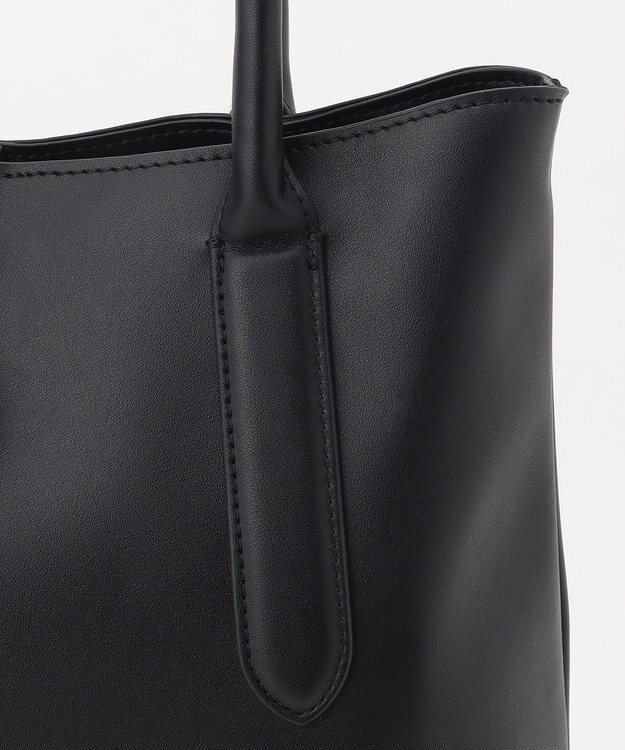 ICB 【A4サイズ収納可】モチーフトートバッグ ブラック系