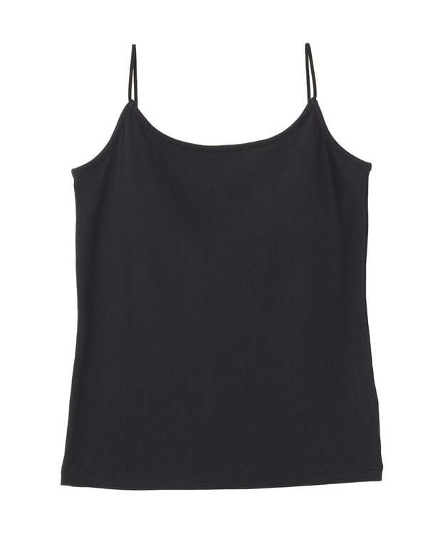 Green Parks カップ付きキャミソール Black