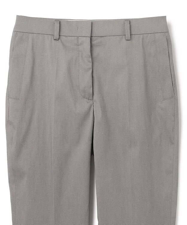 JOSEPH ウールバイストレッチ　テーパードトラウザーズ Ecru