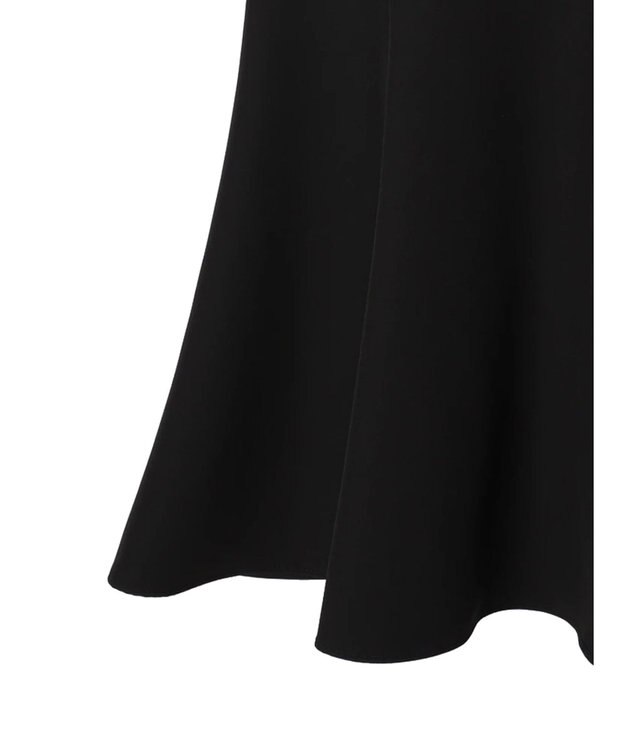 earth music&ecology パイピング衿付きドッキングワンピース Black