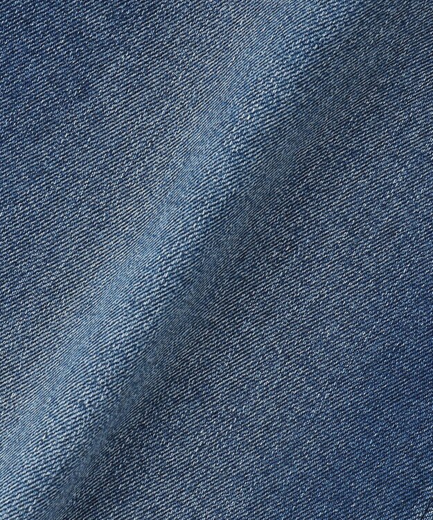 J.PRESS LADIES S 裏起毛ストレッチ デニム パンツ ユーズド系