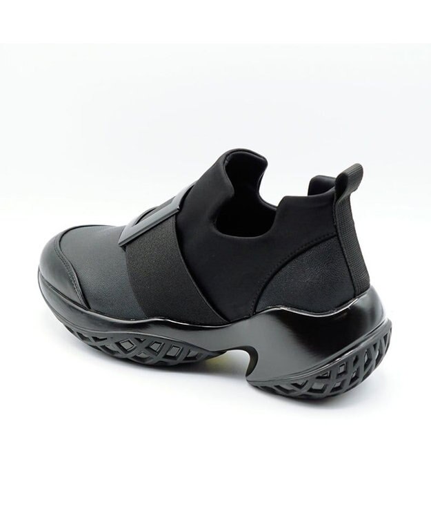 APOM プラットフォームスリップオンスニーカー ブラックB