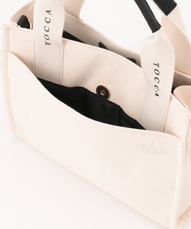 TOCCA 【WEB＆一部店舗限定】DANCING TOCCA SQUARETOTE トートバッグ アイボリー系
