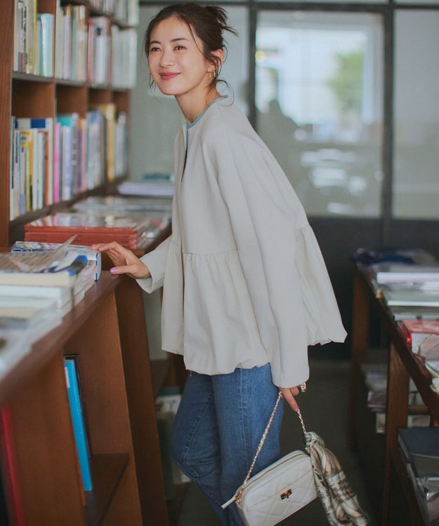 23区 【洗える】23区DENIM ボーイズテーパード パンツ スカイブルー系