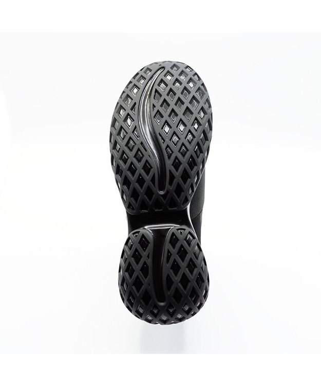 APOM プラットフォームスリップオンスニーカー ブラックB