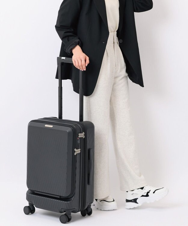 ACE BAGS & LUGGAGE 【雑誌掲載】 W&.Day/Night ピーロ スーツケース 機内持ち込みサイズ 32L 05421 ダブルアンドデイナイト ブラック