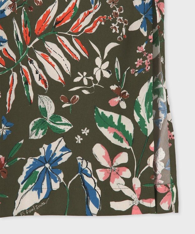 Paul Smith Number Floral ワンピース カーキ