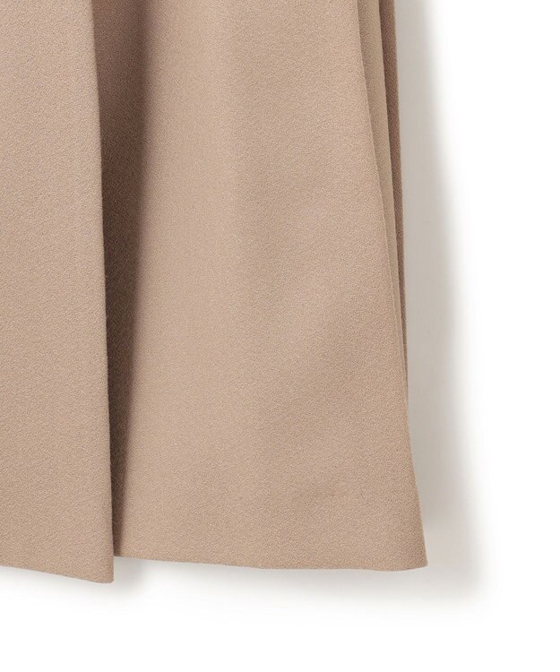 BEIGE， TERNES / ウールナローラップスカート Milk tea