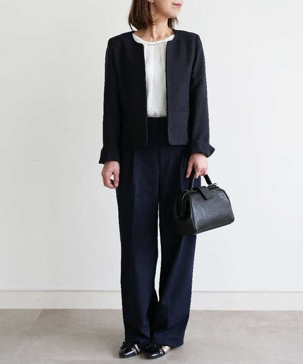 Atelier nuu 日本製 国産レザー parcel ナノダレス ショルダーバッグ ブラック