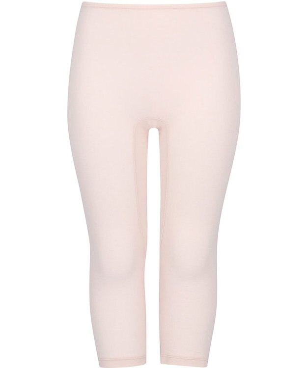 Wing インナー 【綿の贅沢オーガニック】 オーガニックコットン混素材 さらっと薄くて軽い ひざ下丈 ER1656 ウイング／ワコール ピーチ