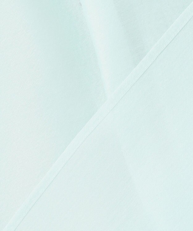 UNFILO シアー サファリシャツ ミントブルー