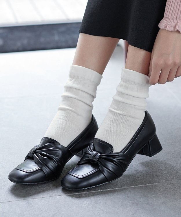 Tiaclasse くしゅくしゅフリルソックス オフホワイト