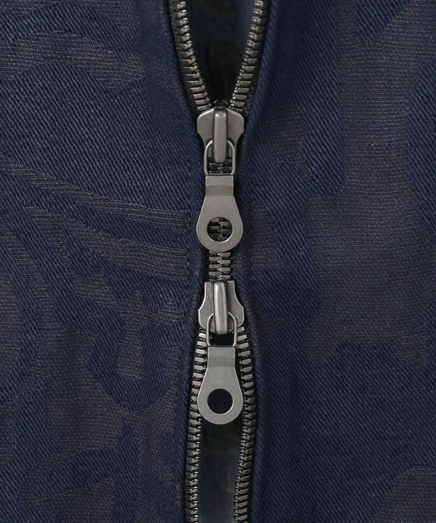 JOSEPH HOMME 【HIGH GRADE LINE】フォークアートジャガード　ジップアップブルゾン ブラック系