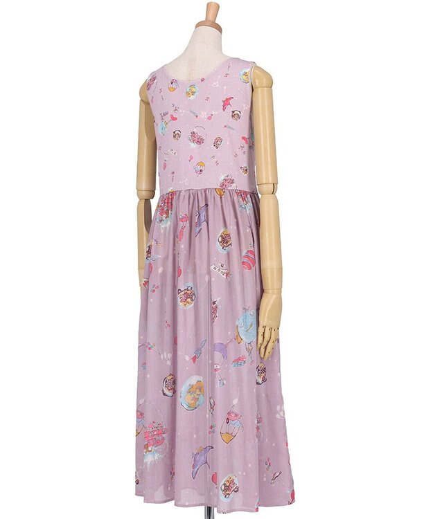 タグ付き新品　ツモリチサト スモック ワンピース ルームウェア Mサイズ ツモリチサト ワンピース 長袖 ルームウェア 綿混(本体