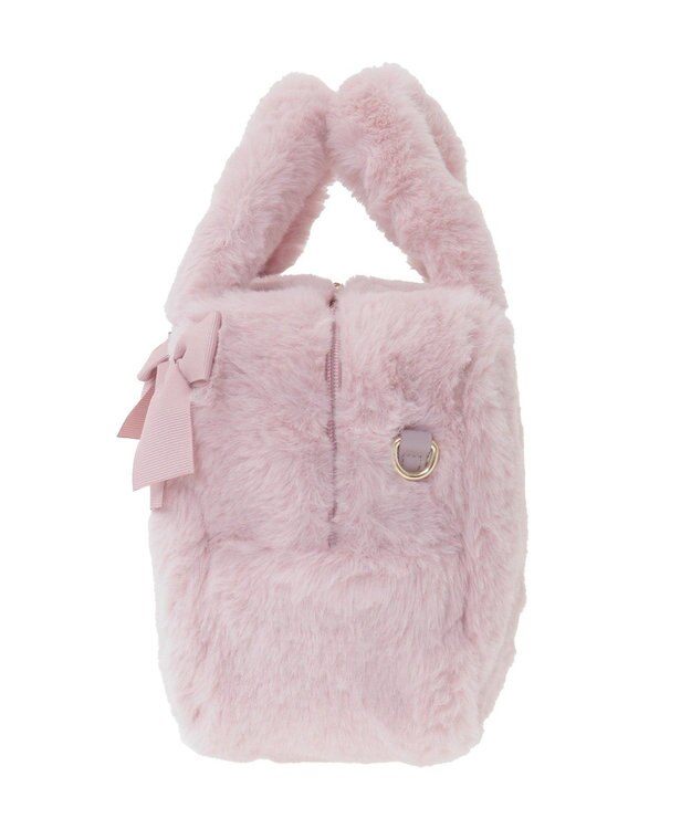 Maison de FLEUR ピンクマニア2Wayファーリボンミニバッグ Pink