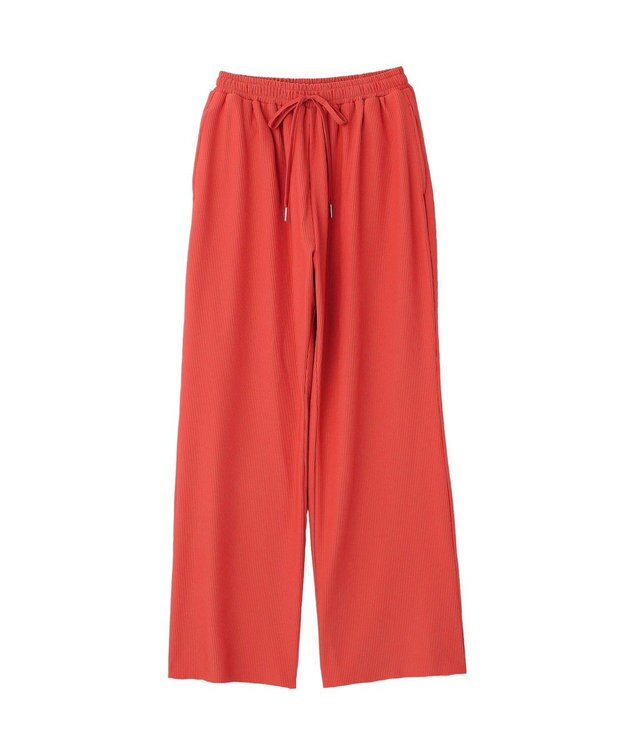 Green Parks セルフカットリブパンツ Red