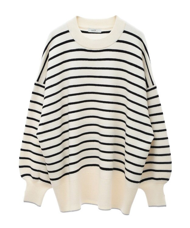 earth music&ecology やわらかタッチチュニック Border