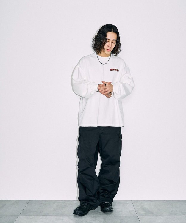 WEGO 別注NEWJACKグラフィックロンT ホワイト