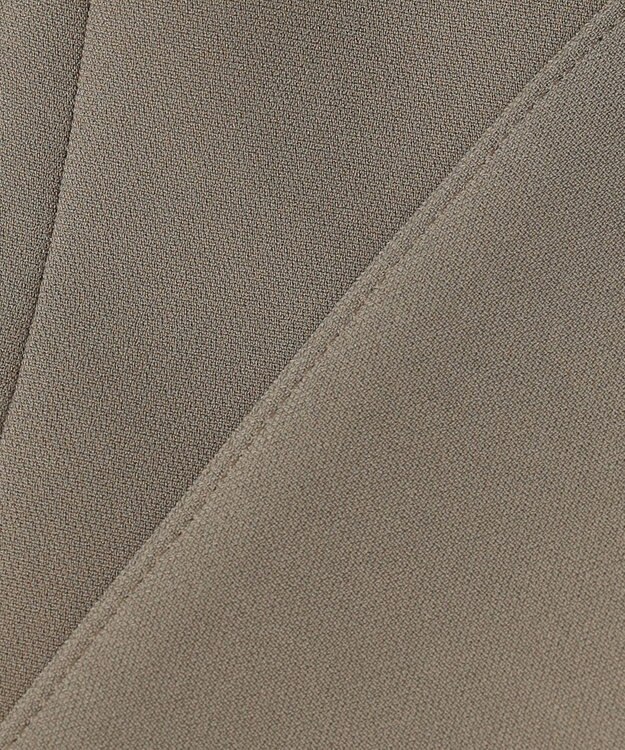 自由区 S 【セットアップ対応】トリアセダブルクロスノーカラー ジャケット モカ