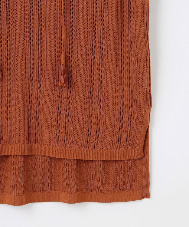 自由区 【カタログ掲載・セットアップ対応・洗える】シアーコイルプルオーバー ニット コッパー