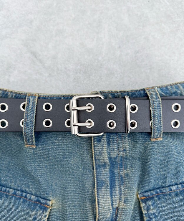 WEGO Lダブルハトメベルト ブラック