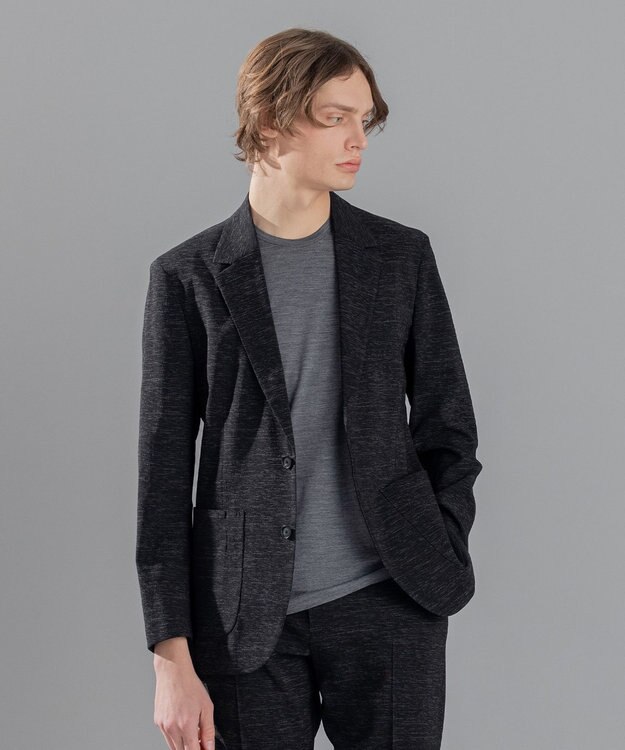 JOSEPH HOMME 【OCEANS 6月号掲載】スムーススラブストレッチ　ジャケット ブラック系