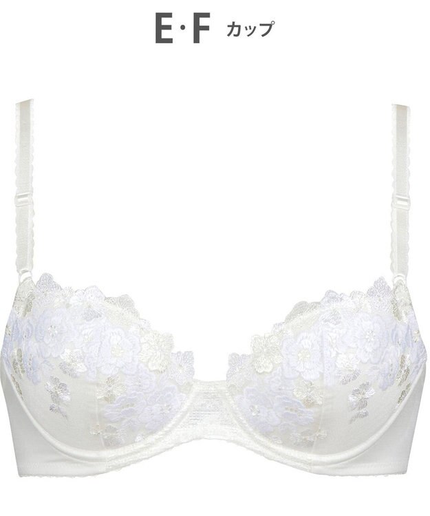 Wing 【ナチュラルアップブラ】 AA~Gカップ展開 ふっくら自然なまるみでバストアップ KB2060 ウイング／ワコール アイボリー