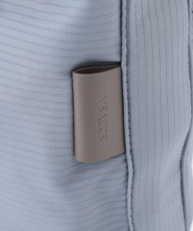 Y'SACCS コーデュロイライクナイロンショルダー ブルー