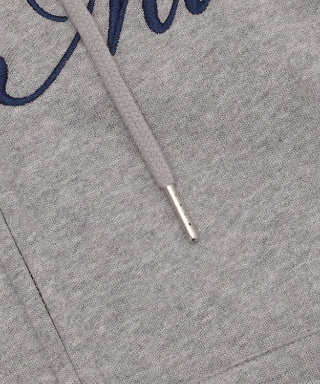 WEGO 【25年秋冬新作/ユニセックス着用ITEM/SMLサイズ展開】グラフィックロゴダブルZIPパーカー グレーその他