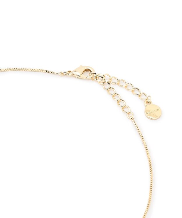 23区 【先行予約】ホーン リングコンビ ネックレス ベージュホーン×ゴールド