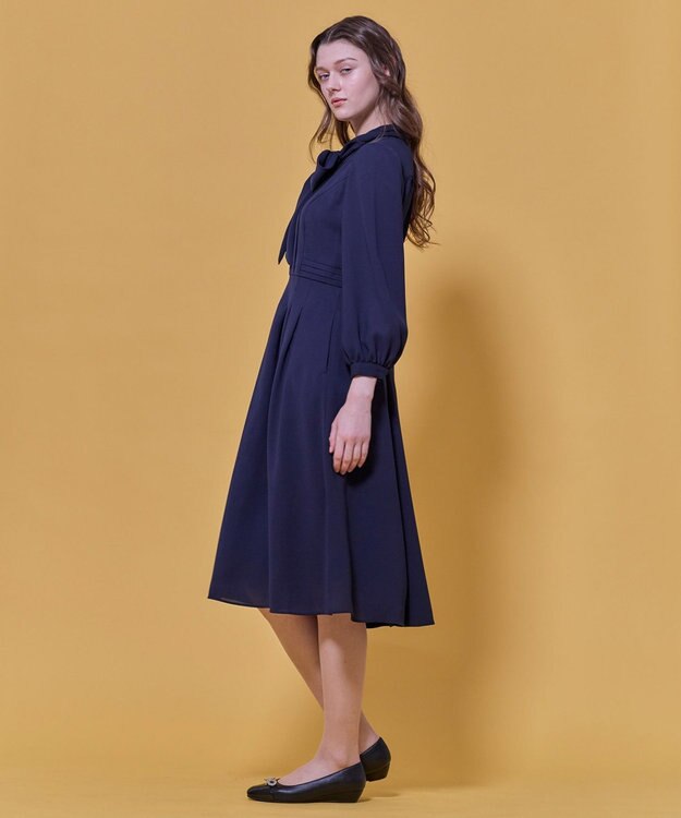 TOCCA PROMISE RIBBON ROSETTE ドレス ネイビー系