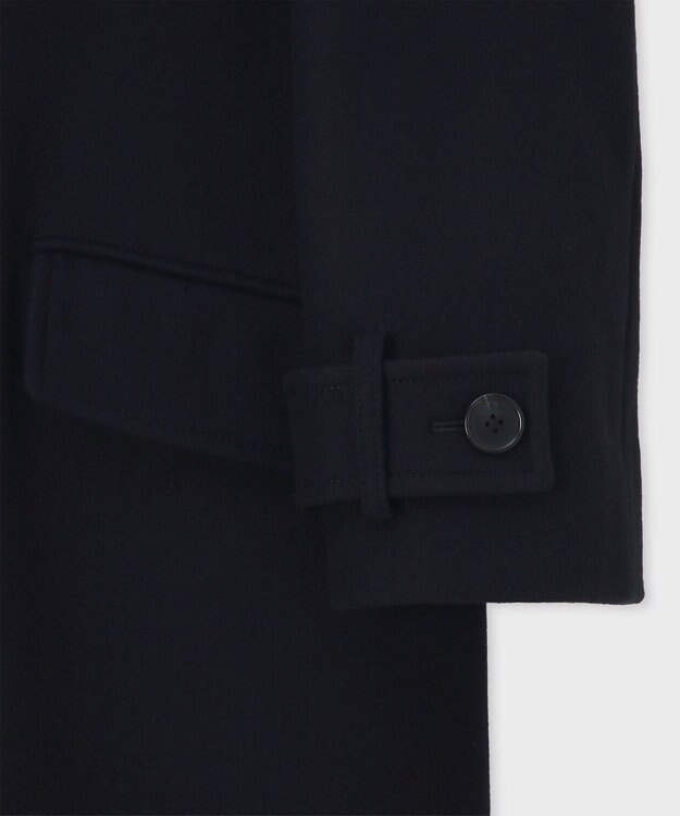 Paul Smith ウールカルゼ ロングコート ネイビー