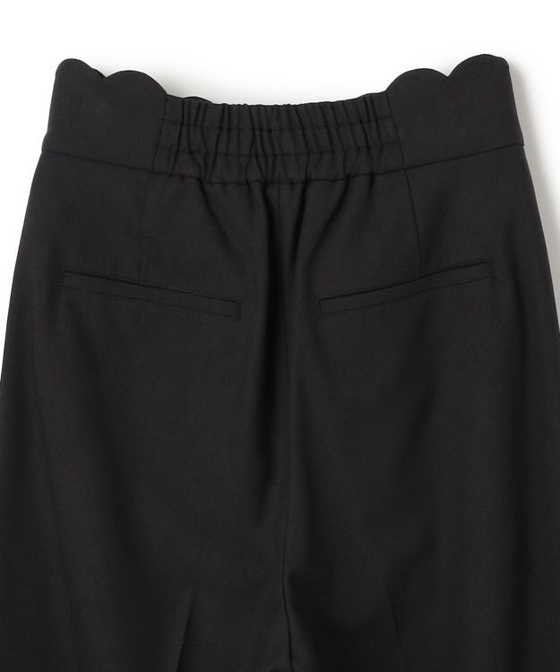 TOCCA 【百田夏菜子さん着用】【消臭】BABY SCALLOP PANTS パンツ ブラック系