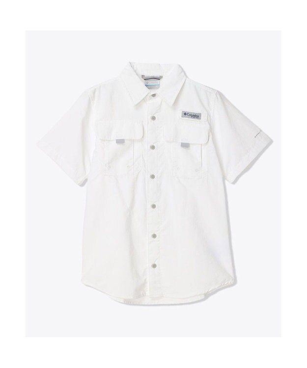 Columbia Columbia/ 【KIDS】バハマIIショートスリーブシャツ /コロンビア White