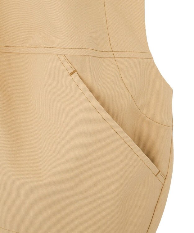 earth music&ecology コクーンフォルムシャツ Beige