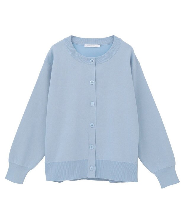 AMERICAN HOLIC クルーネックニットカーディガン Light Blue