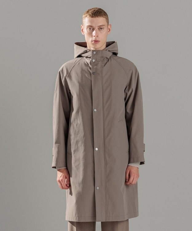 JOSEPH HOMME ウールミックスグログラン　コート ベージュ系