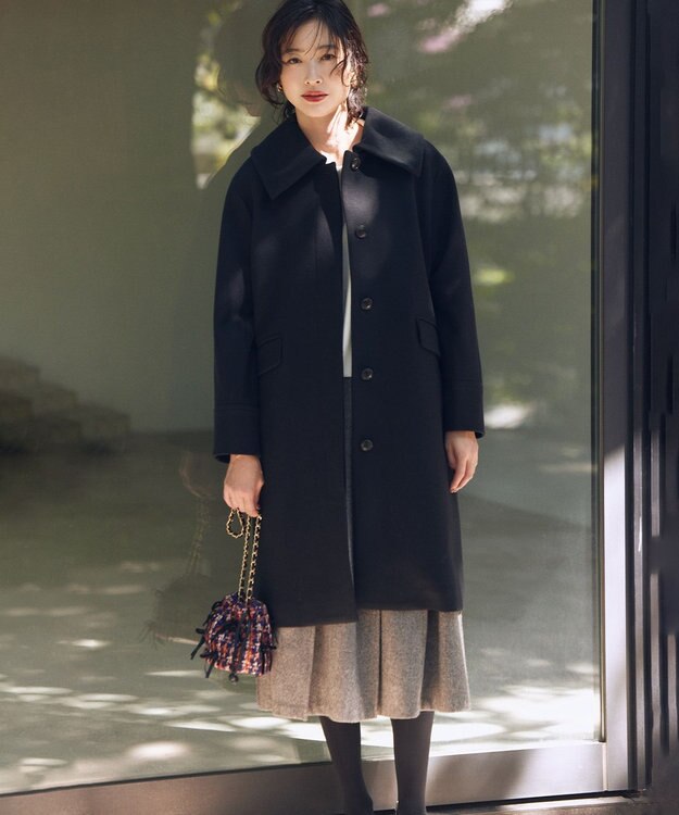 組曲 ツイードMINIドロスト バッグ ネイビー系7