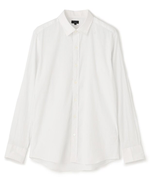 JOSEPH HOMME 【LEON 掲載】リネンストレッチブロード レギュラーカラーシャツ ホワイト系