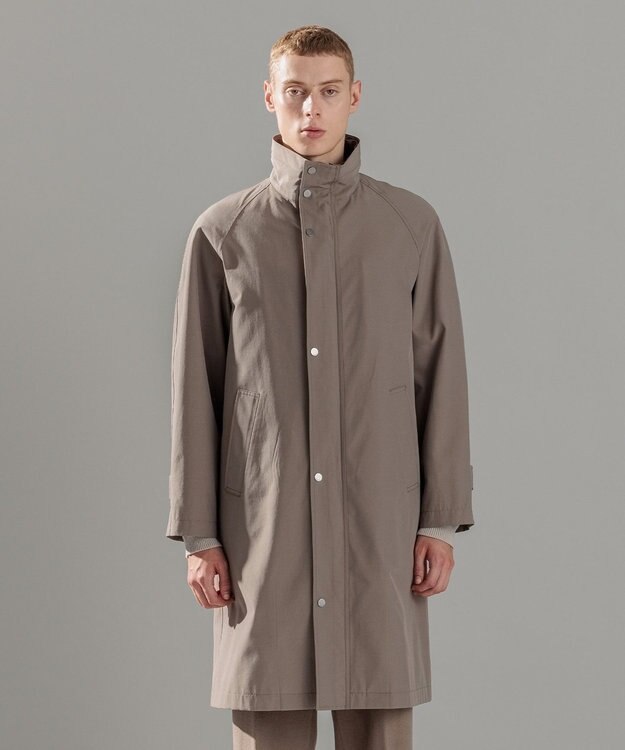 JOSEPH HOMME ウールミックスグログラン　コート ベージュ系