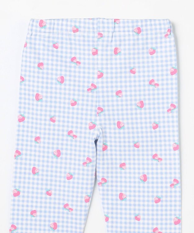 ANY KIDS 【Strawberry Collection】いちごレギンス サックスブルー