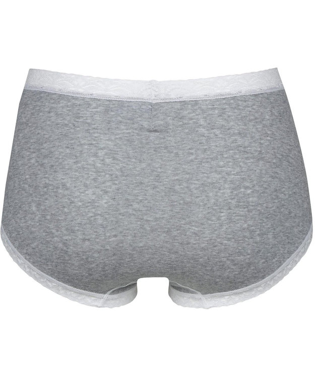 WACOAL 【ディアヒップ】 ショーツ はきこみ丈ふかめ 綿混(身生地) ヒップを包みこむフィット感 やさしいはきごこち PPA177 /ワコール グレー