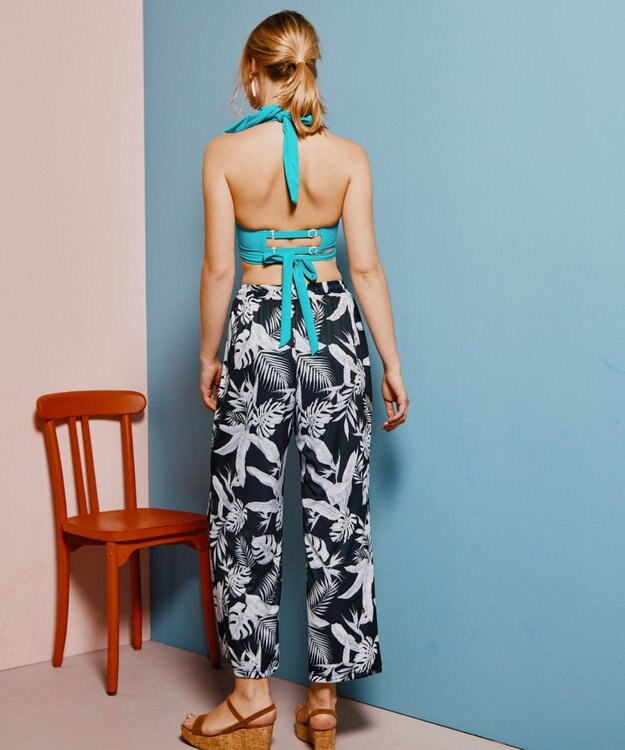 San-ai Resort（三愛水着楽園） ロングパンツ　M　【San-ai Resort（サンアイリゾート）】 ブラック