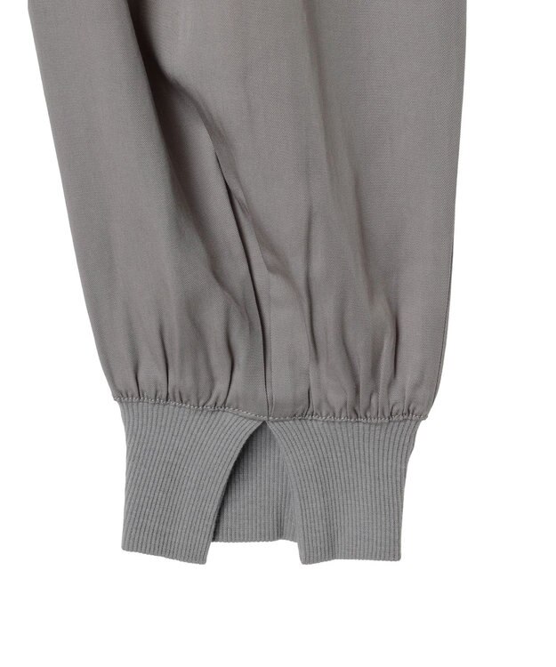 Green Parks ・ｆｕｒｒｙ　ｒａｔｅ　リブキリカエジョガーパンツ Light Gray