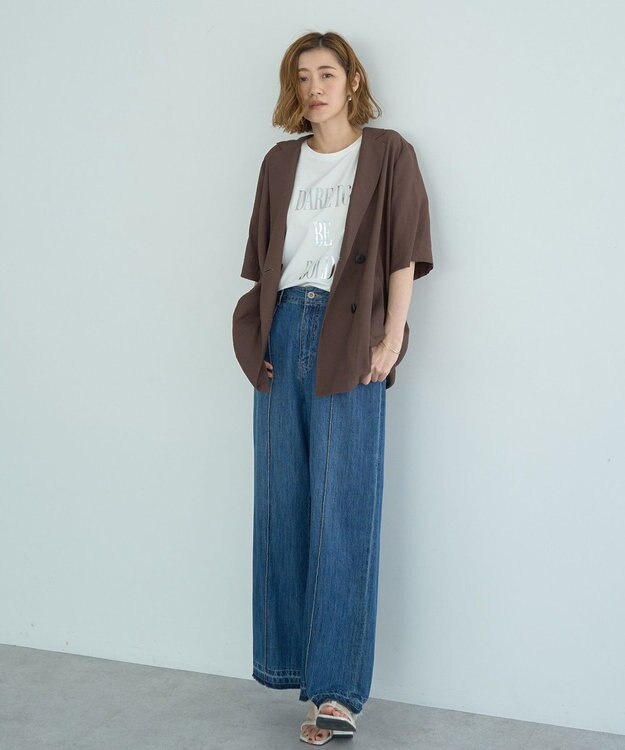 YECCA VECCA ロゴTee Off White