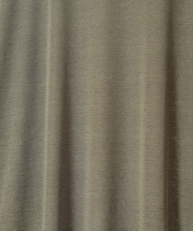 Green Parks ナイトメア／袖シアーＴシャツ Khaki