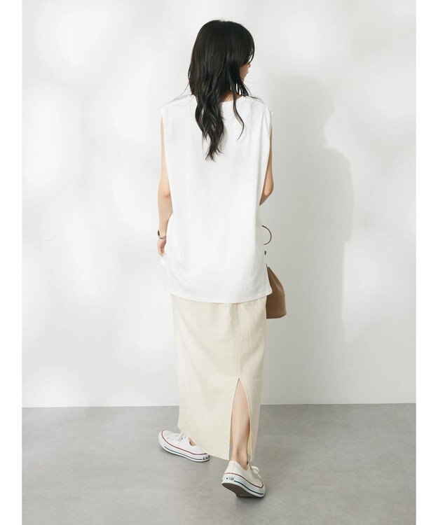 CRAFT STANDARD BOUTIQUE ＧＥＮＩＡＬ　プリントタンクトップ Off White